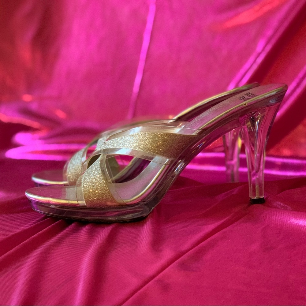 Mootsies Tootsies Lucite Heels